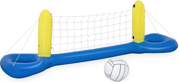 Set de volei plutitor gonflabil pentru piscină 252 × 64 cm BESTWAY