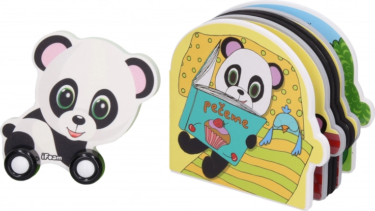 Set interactiv Mini Mani Panda – jucărie și carte cu aplicație