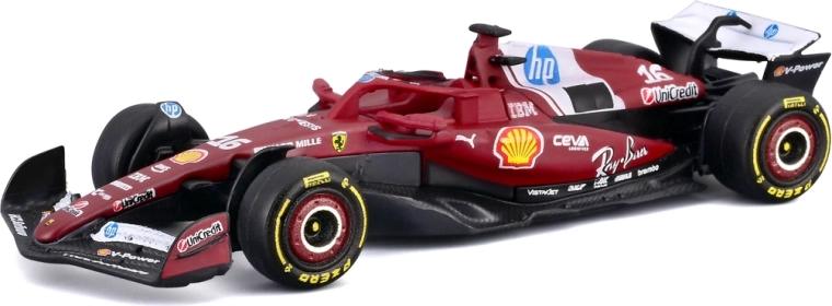 Bburago Ferrari SF-25 (2025) Charles Leclerc #16 – model Formula 1 1:64 în blister