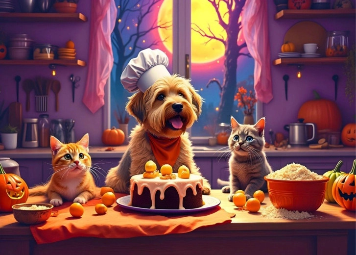 Puzzle Coacere de Halloween 300 piese BLUEBIRD