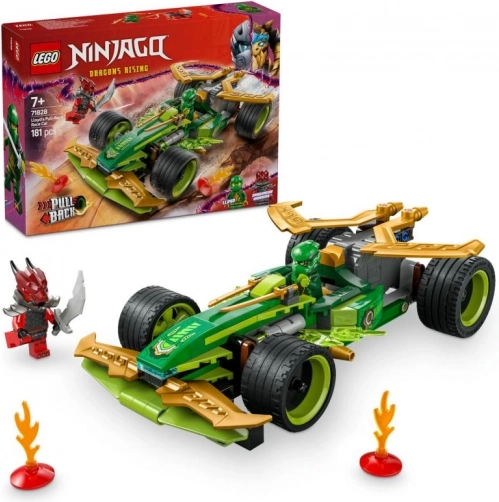 Lego NINJAGO Mașina de curse a lui Lloyd cu mecanism pull-back