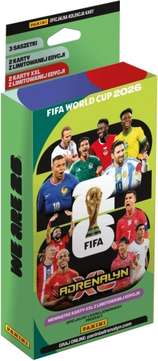 Carduri de colecție PANINI FIFA World Cup 2026 Blister XXL