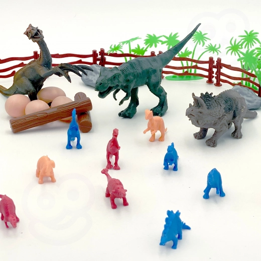 40 de piese pentru propria lume a dinozaurilor
