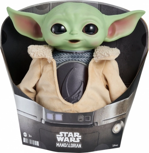 Jucărie din pluș Star Wars Mandalorian Grogu 28 cm