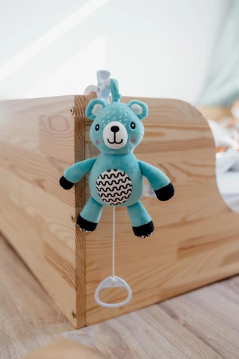 Pluș moale și modele în contrast