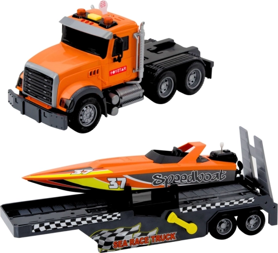 Transport realist pe remorcă