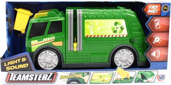 Camion de gunoi Teamsterz cu lumini și sunete