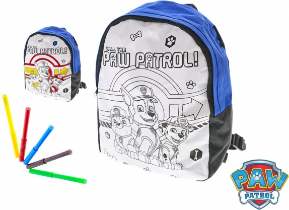 Rucsac de colorat PATRULA CĂŢELUŞILOR