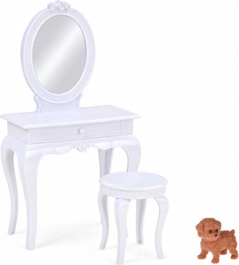 Masă de toaletă pentru pregătiri de modă