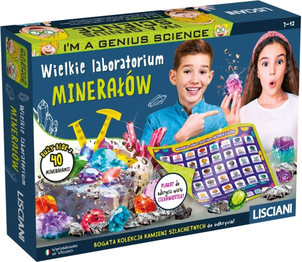 I’m a Genius laboratorul mare de minerale