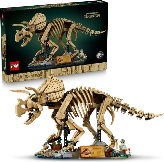 LEGO Jurassic World schelet de dinozaur: Triceratops