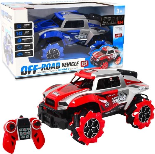 Mașină RC off-road 1:12 cu efect de fum