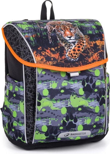 Bagmaster Prim 24 B ghiozdan școlar leoparD
