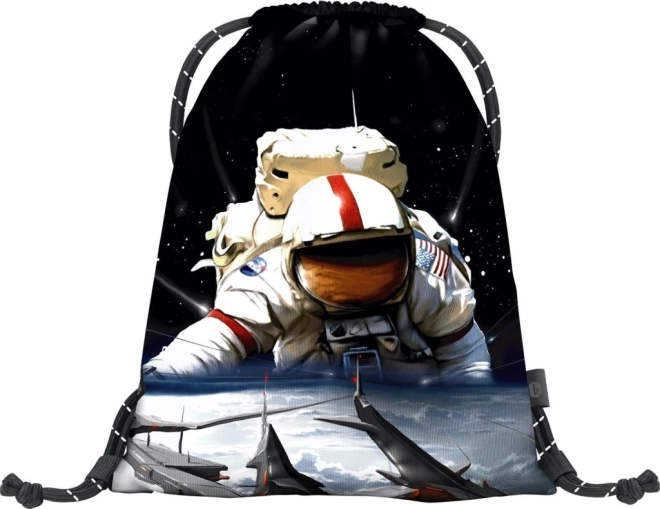 Săculeț Baagl eARTh – cosmonaut by Caer8th