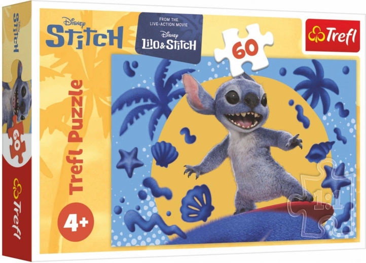 puzzle cu Stitch 60 piese