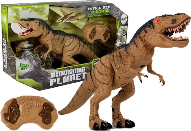 Tyrannosaurus Rex controlat de la distanță cu ceață