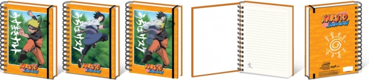 Bloc lenticular Naruto A5