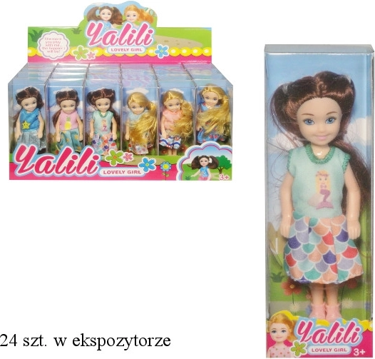 Mini păpușă în diverse ținute