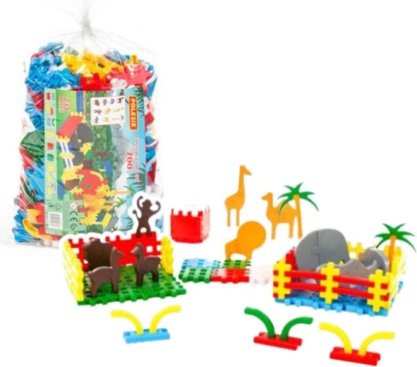 Set de construcție Blok Zoo – set zoo creativ, 235 piese
