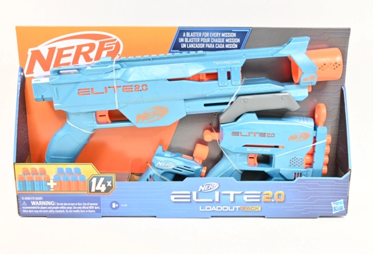 Nerf Elite 2.0 Loadout Pack set cu 3 blastere și săgeți - 3 buc.