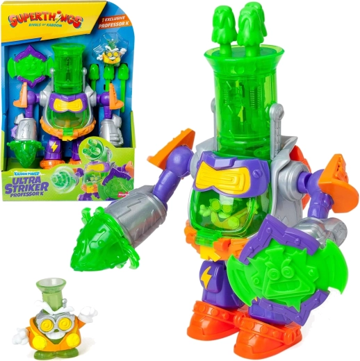 MagicBox Toys SuperZings SuperThings Ultra Striker Professor K robot și figurine
