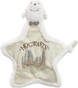 Jucărie de pluș pentru îmbrățișat bufnița Hedwig HARRY POTTER – steluță