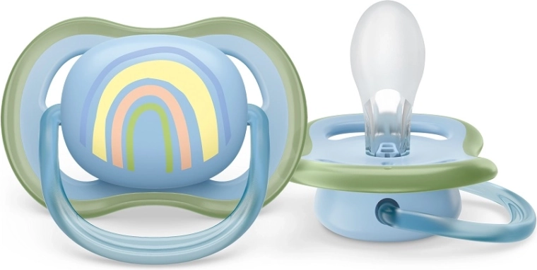 Philips Avent suzetă Ultra Air 0–6 luni curcubeu
