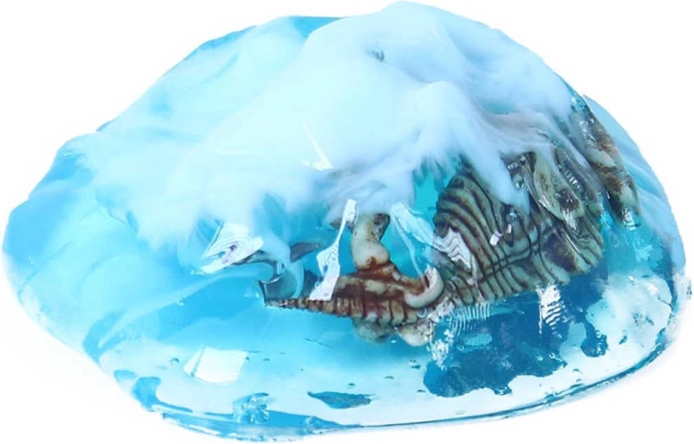 Slime transparent cu efect de „ghețar”