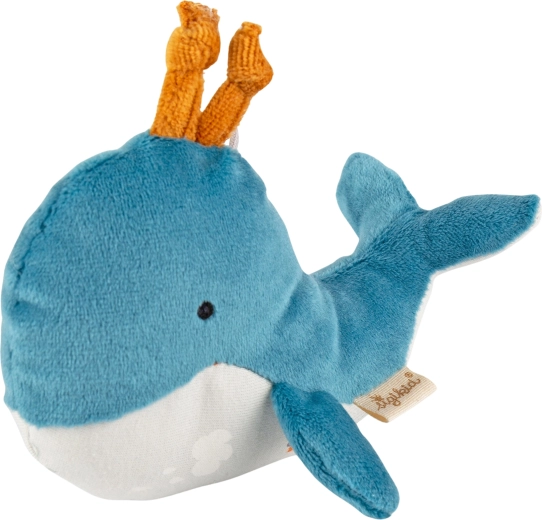 Balena de pluș Sigikid cu zornăitoare pentru bebeluși