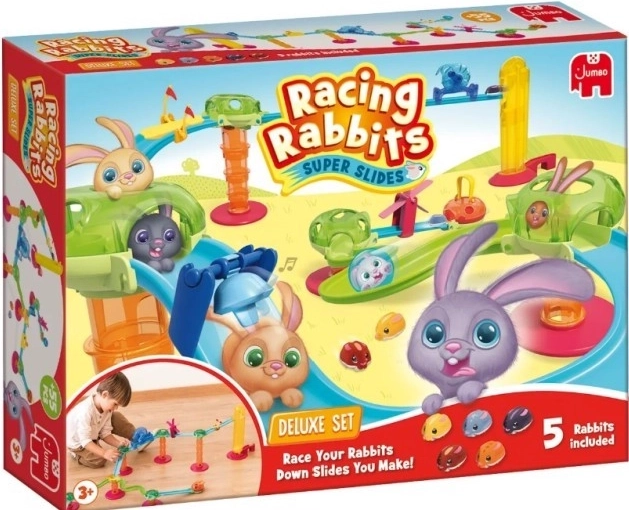 Set de construcție Deluxe Racing Rabbits
