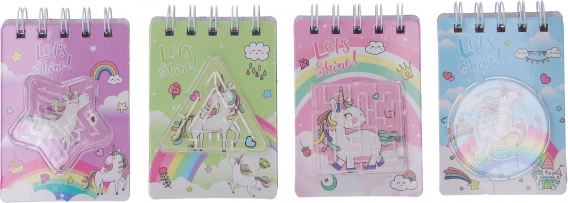Bloc de notițe 7x10 cm Unicor cu labirint, 60 de pagini
