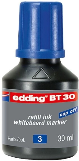 Cerneală pentru tablă Edding BT 30 albastră 30 ml