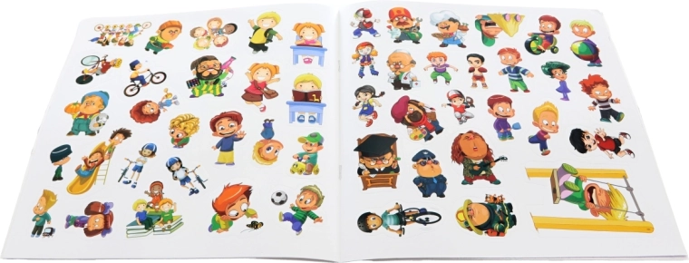 Set bogat de autocolante pentru decorare creativă