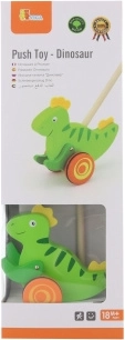 Jucărie Dinozaur de Împins din Lemn