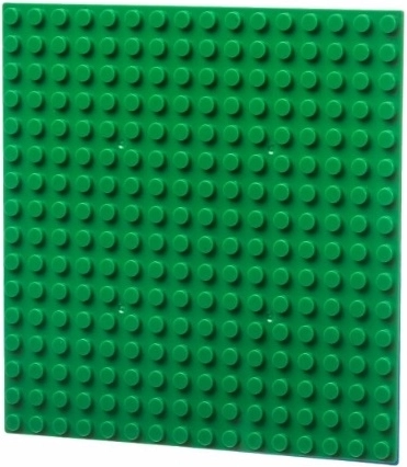 Placă de bază L-w Toys 16×16 verde închis