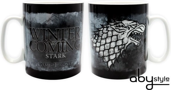 Game of Thrones cană jumbo Stark 460 ml