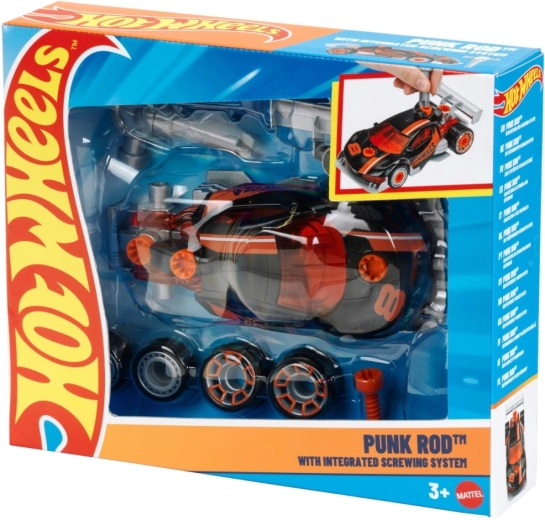 Mașină Hot Wheels Punk Rod cu șuruburi