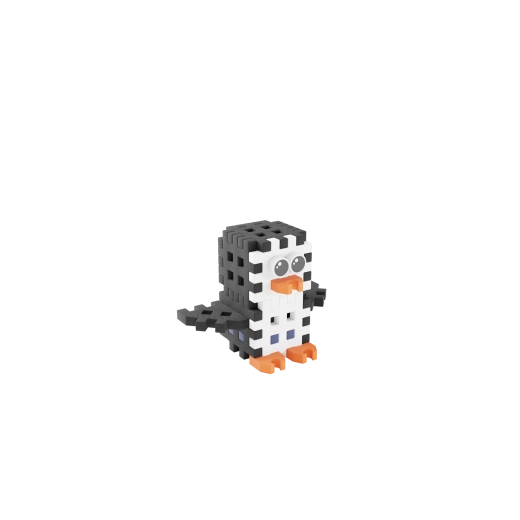 Construiți un pinguin adorabil din 17 piese