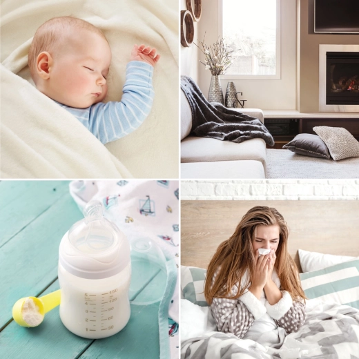 Trei moduri: frunte, ureche și obiecte/lichide