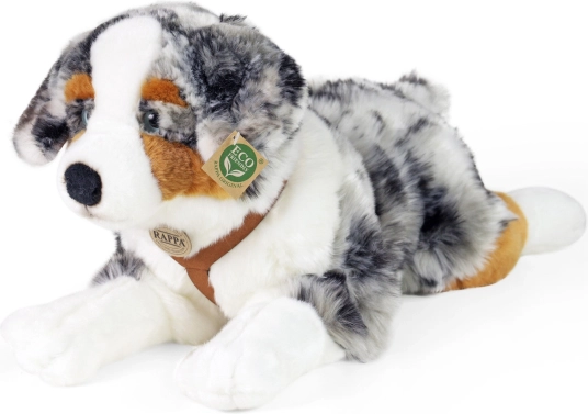 Câine de pluș ciobănesc australian culcat 61 cm eco-friendly