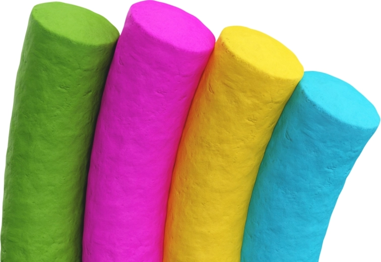 Plastilină colorată pentru creații creative