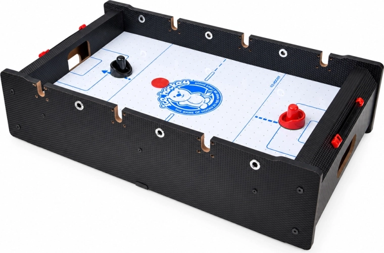 Air hockey dinamic cu flux de aer electric