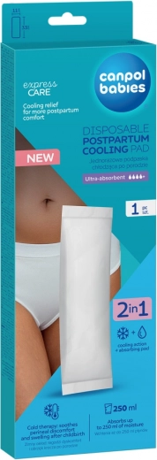 Compresă răcoroasă postnatală de unică folosință CANPOL babies 1 buc