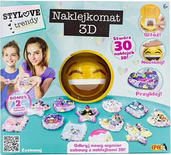 Naklejkomat 3D de la Epee – creator creativ de autocolante