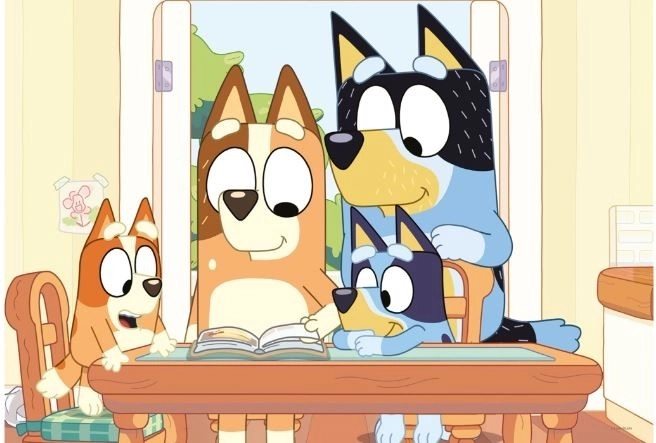 Motiv îndrăgit din serialul Bluey