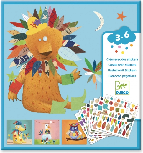 Set de creație DJECO Decorează animăluțul