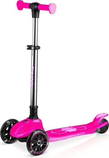 Direcție stabilă prin balans, cu trei roți