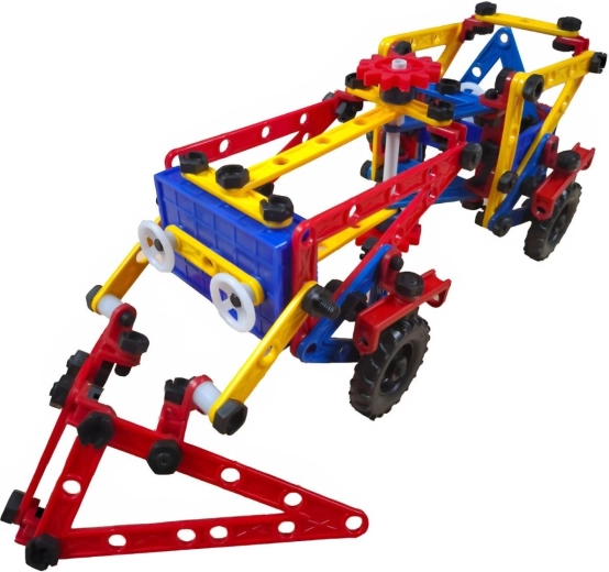 Model de tractor cu roți
