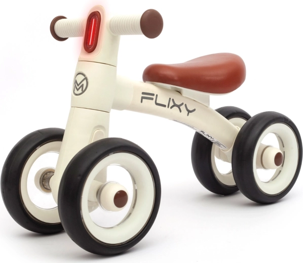Vehicul fără pedale pentru copii Milly Mally Flixy Cream
