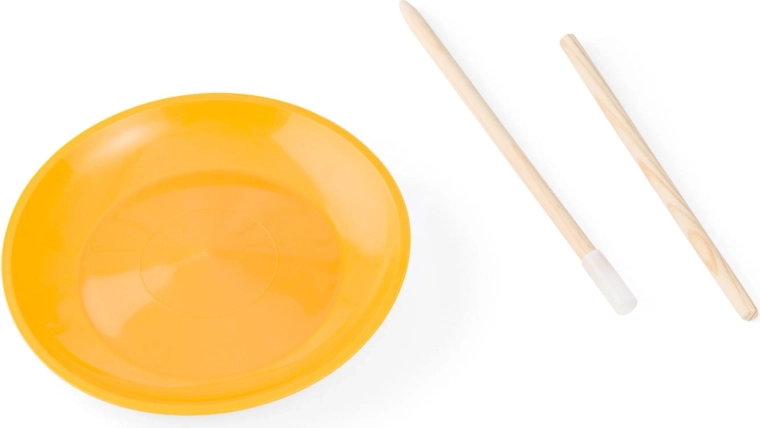 Tijă din lemn în două părți pentru prindere sigură